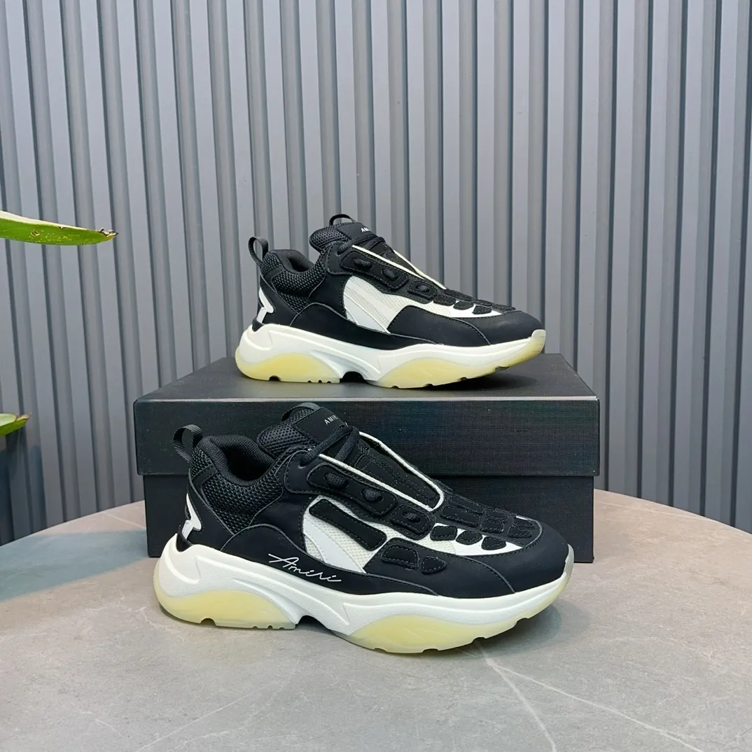 Men's shoes 💰740💰 AMIRI AMIRI fashion brand hot sale 🔥 Available all year round ✅ Official website synchronization Imported fabrics 1⃣️ vs 1⃣️ replica, original factory special original sole, 38-45 (38.45. Non-refundable)